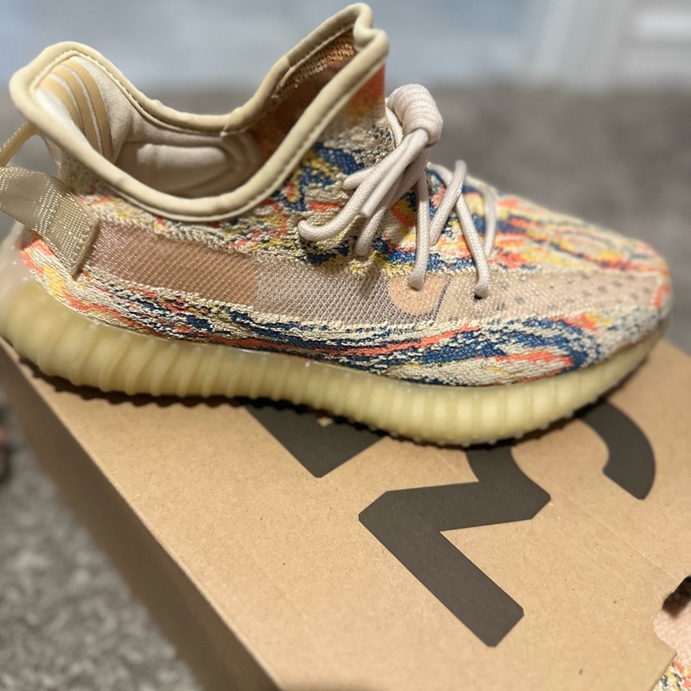 adidas Kids Beige and Multicolor Sneakers
